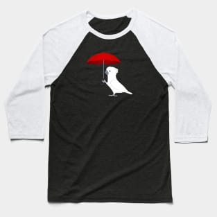 Umbrella Cockatoo With Umbrella Baseball T-Shirt